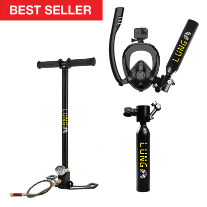 Lung T-500 + Hand Pump + Sub-Mask